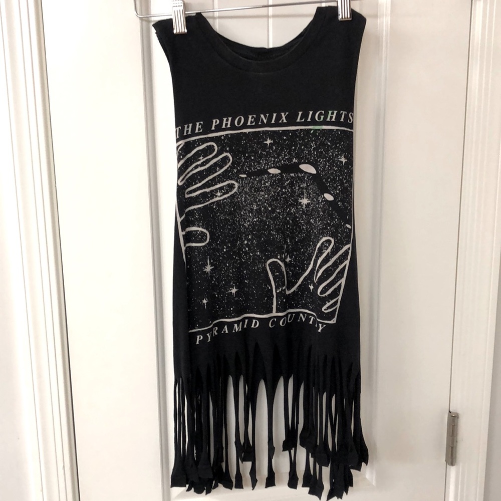 The Phoenix Lights Custom Cut Fringe Festival Tee